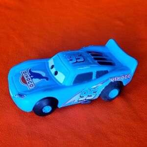 Blue DINOCO MCQUEEN DISNEY PIXAR CARS - PULLBACK ACTION